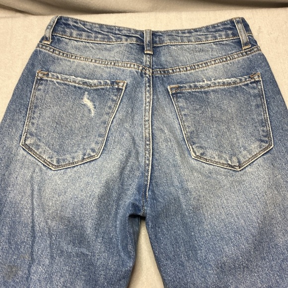 Buckle Bridge by Gly Mom Fit distressed blue jeans size 25 - Picture 3 of 12